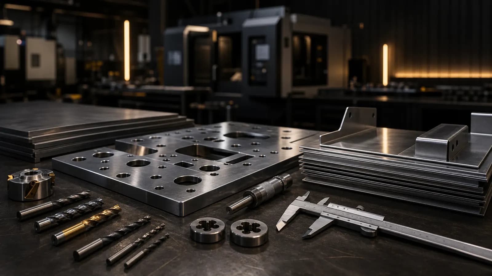 Metal işleme ve sac sanayi için kesici takım ve ölçüm ekipmanları