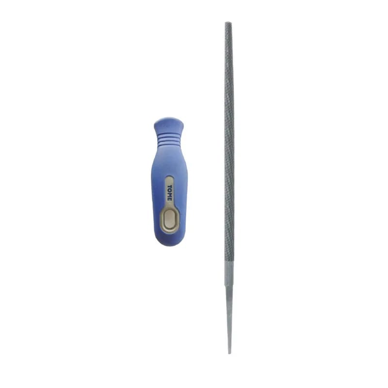 10'' TOME YUVARLAK EĞE KALIN DİŞ SAPLI