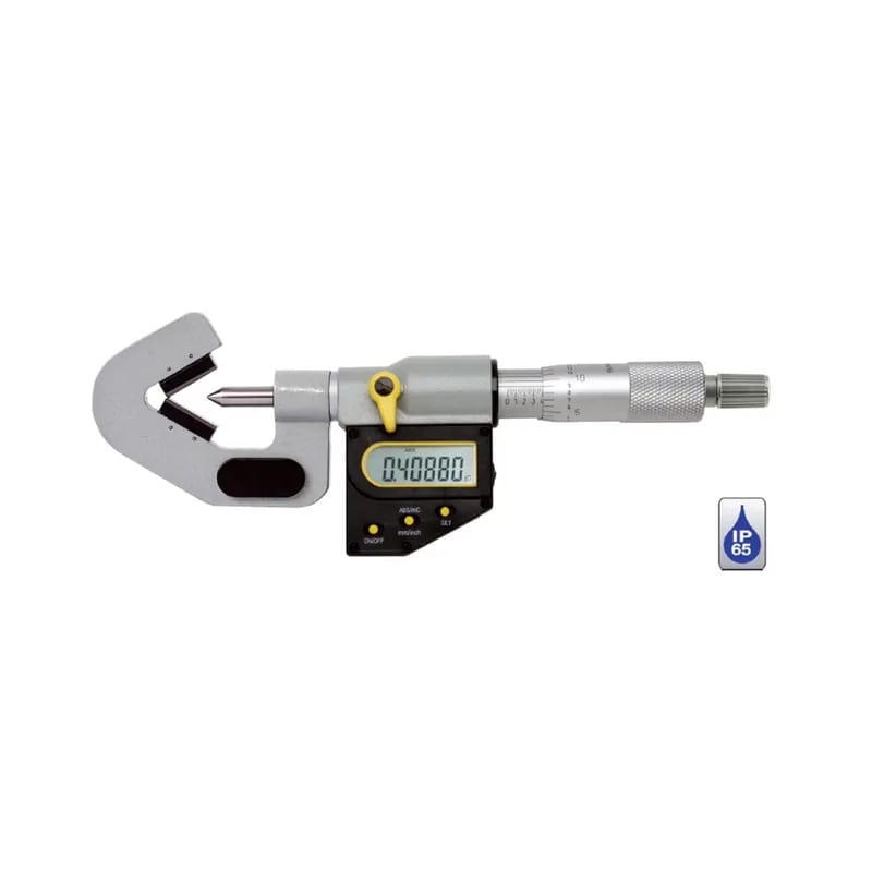 1-15x0.001mm V YATAKLI DİJİTAL MİKROMETRE