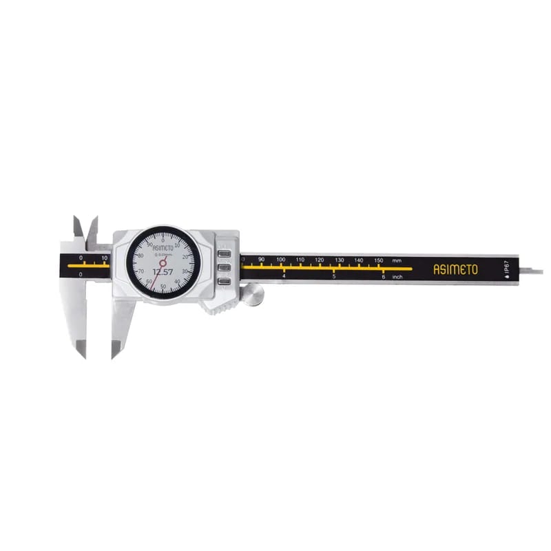 0-150mmx0.01 IP67 DİJİTAL/SAATLİ KUMPAS