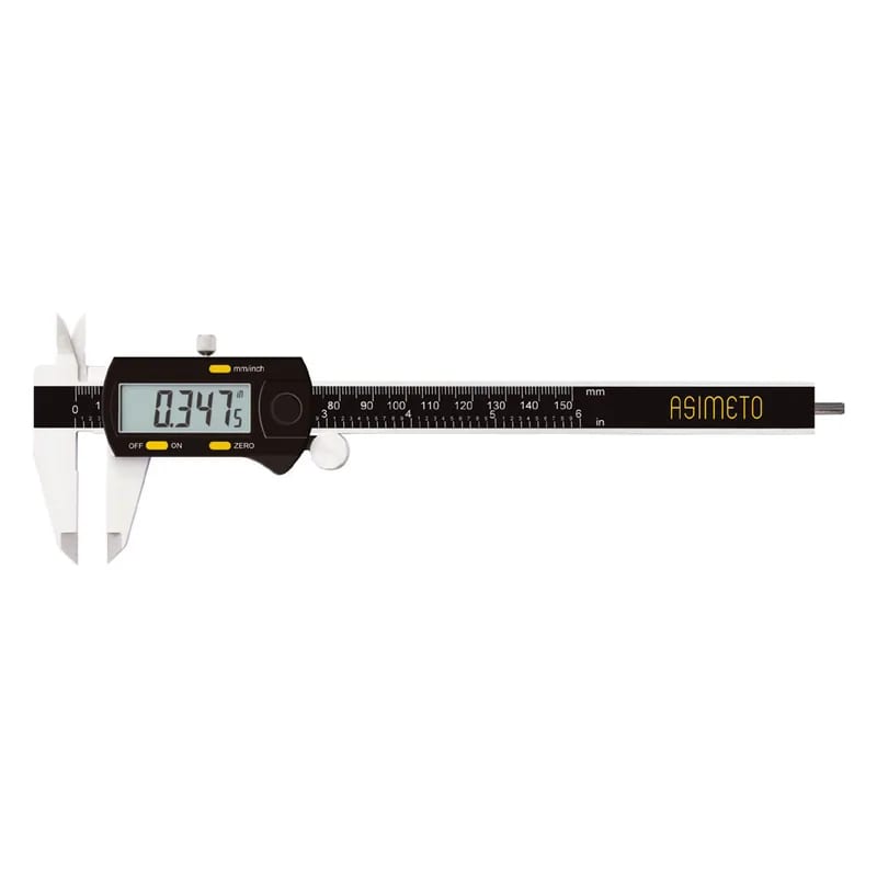 0-150mmx0.01 YUVARLAK ÇUBUKLU DİJİTAL KUMPAS