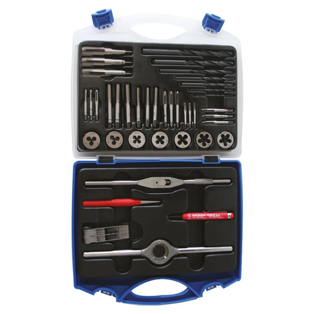 M3-M12 KILAVUZ-PAFTA-MATKAP TAKIMI HSS (HOBBY SET)