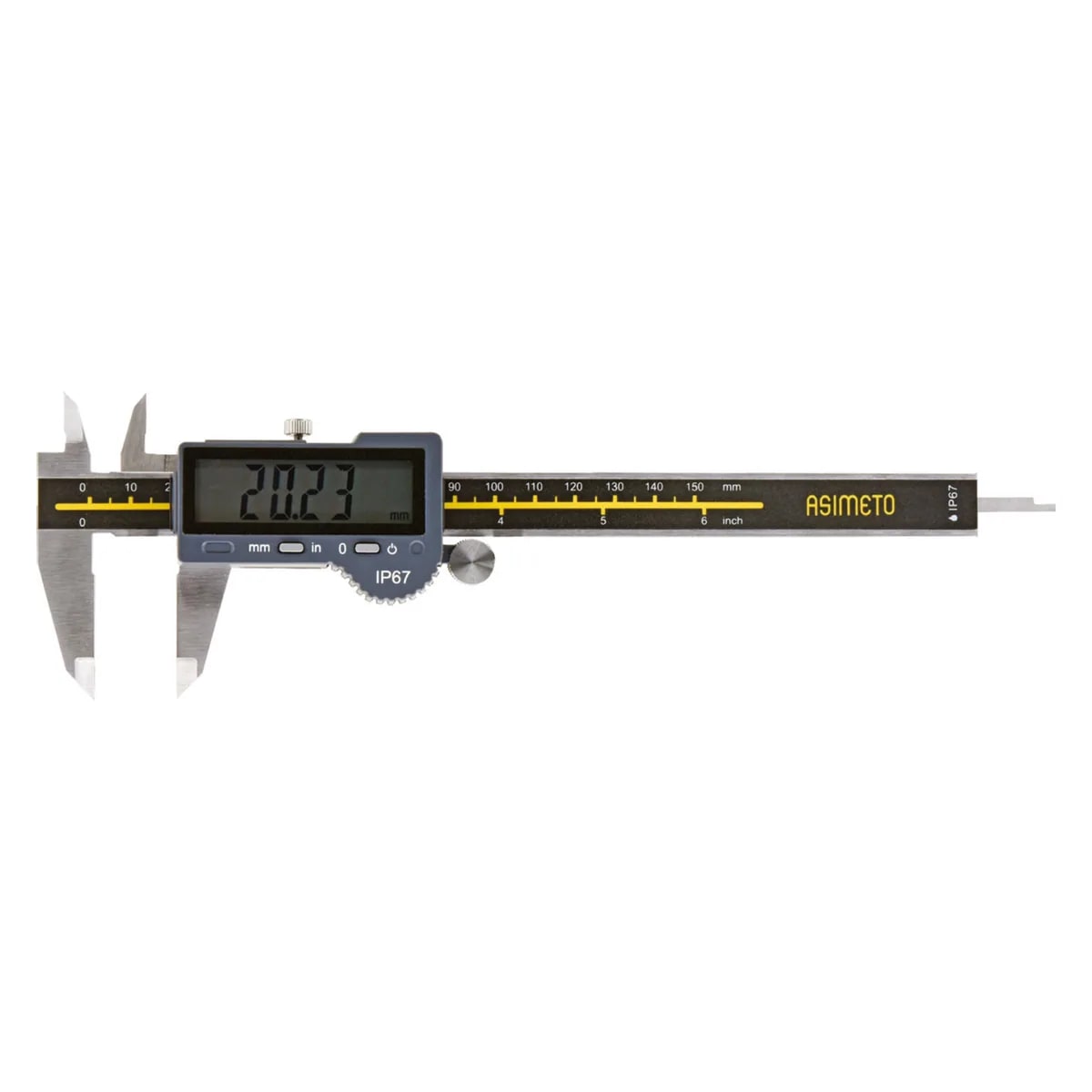 0-150mmx0.01 IP67 DİJİTAL KUMPAS BÜYÜK EKRAN