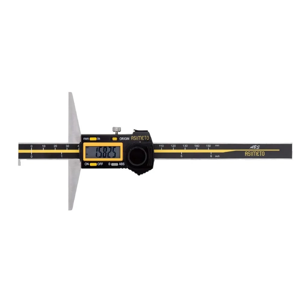 0-150mmx0.01 TEK KANCA DİJİTAL DERİNLİK KUMPASI