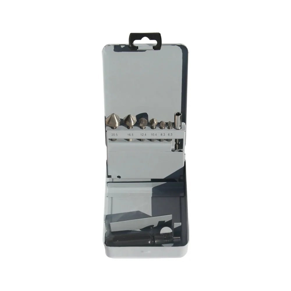 1/4'' SAPLI SET 6 PARÇA HAVŞA FREZE 90° HSS DIN335