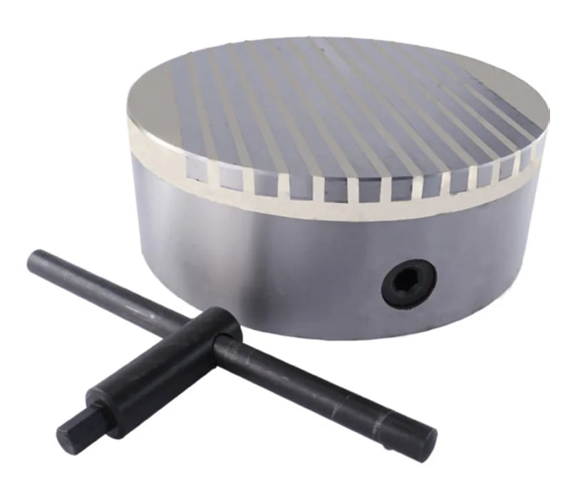 250mm KRASNIC YUVARLAK MANYETİK TABLA 12 Kgf