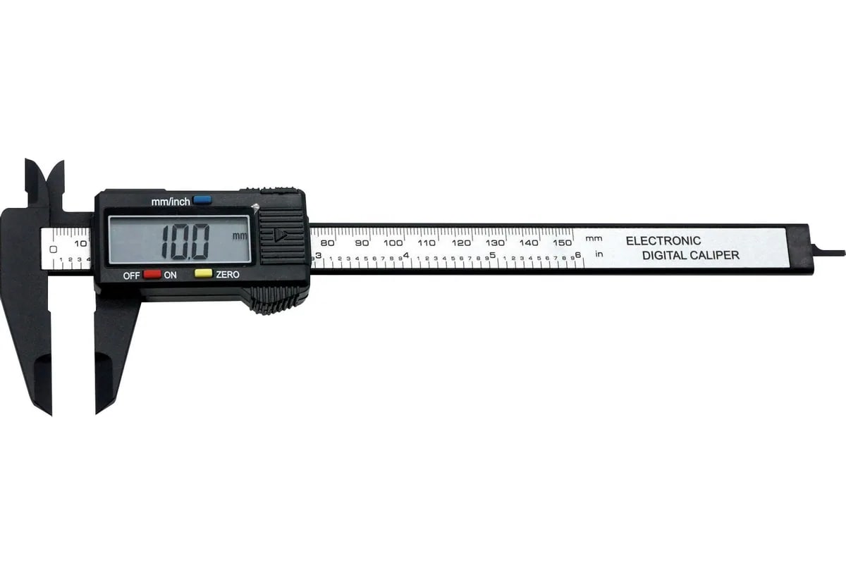 150mmx0.1 KARBON FİBER DİJİTAL KUMPAS