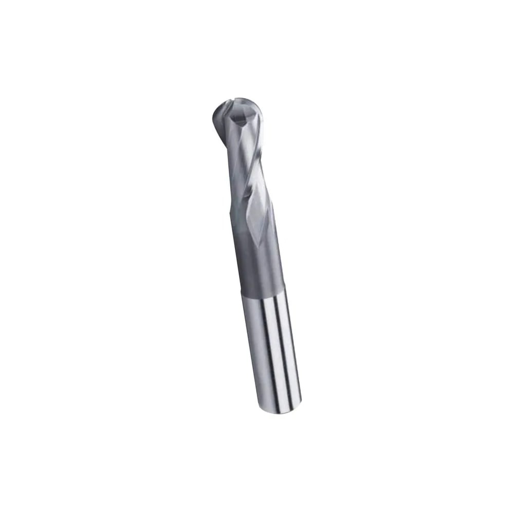 7mm 2 AĞIZ KISA KÜRE PARMAK FREZE HSS
