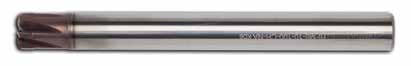 HFM6 - High Feed Six Flute Solid Carbide w/Coolant Through - HFM6-08-76-CH