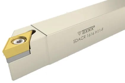 90° SDACR-F SDACR 1010 J07-F TC060 -- -- T8 DCMT 0702