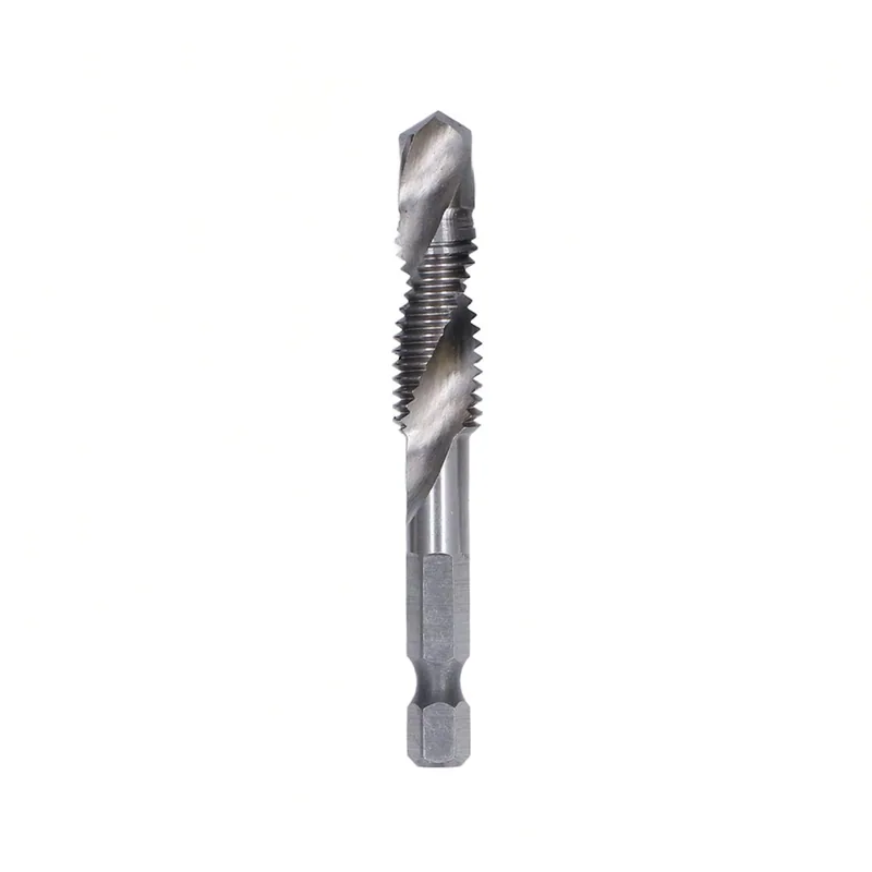 M10 CZTOOL BITS SAPLI 1/4'' KOMBİNE KILAVUZ HSS