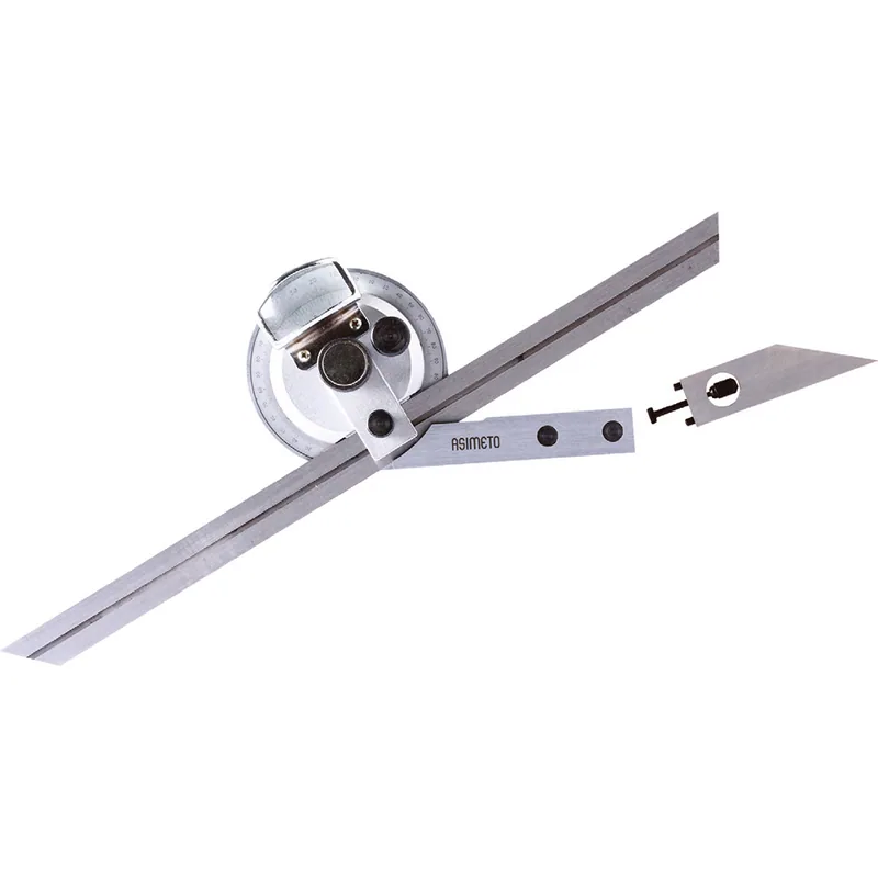 300mm AÇI ÖLÇER 1-ÇUBUK BÜYÜTEÇLİ