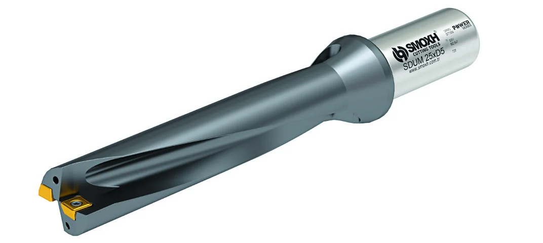 SMOXH U-Drill Takma Uçlu Matkap Gövdesi SDUM 24XD5 SPMG 07T308 24 - SM19546
