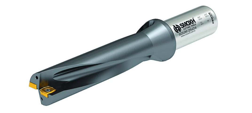 SMOXH U-Drill Takma Uçlu Matkap Gövdesi SDUM 19XD4 SP-XO06 19 - SM30558